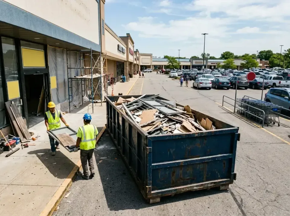 retail-store-renovation-debris-003 — frequently asked questions, Roll-off Dumpster Rentals in Weaverville, NC